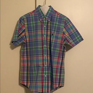Polo short sleeve button down